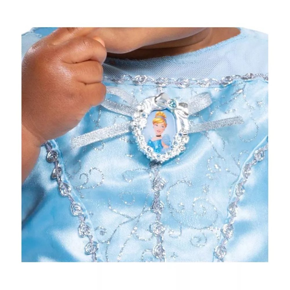 Baby Disney Princess Cinderella Halloween Costume Tutu Dress Size 6 12 18 mo NWT - Picture 2 of 3